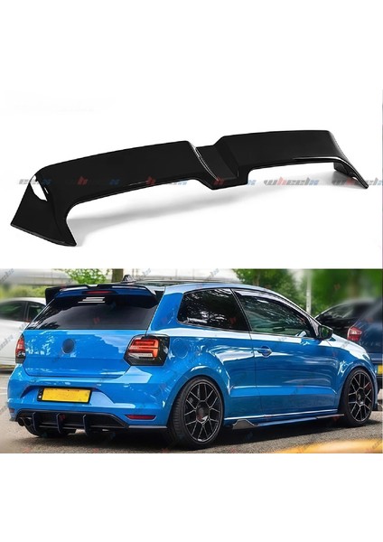 Vw Polo 6r 2009.2014 Parlak Siyah Martı Spoyler.spoiler