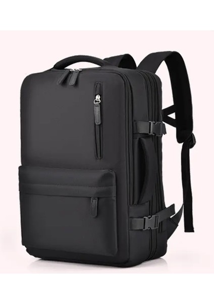 Geestock Kadınlar Kabin Seyahat Sırt Çantası Easyjet Sırt Çantası 45X33X20 Dizüstü Bilgisayar Çantası Büyük Kapasite Taşıma Havayolu Rengi Için Backpack Bagajı: Siyah (Yurt Dışından)