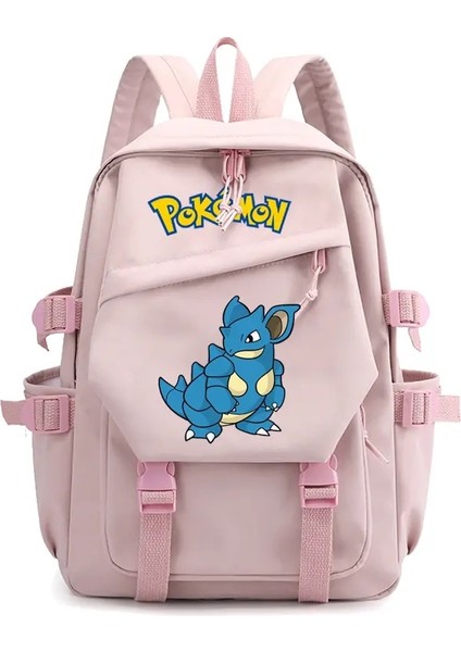 Pokemon Kadınlar Sırt Çantası Su Geçirmez Pikachu Gengar Okul Çantası Sırt Çantası Öğrenci Kadın Kızlar Dizüstü Bilgisayar Snorlax Kitap Paketi Mochilascolor: 23 (Yurt Dışından)