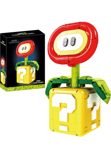 Moc Chomper Bitki Alev Çiçek Yapı Taşları Seti, Kök Yaratıcı Bina Meydan Okuma Eğitim Oyuncakları Çocuklar Için Yetişkinler Familcolor: Yıldız (Yurt Dışından)