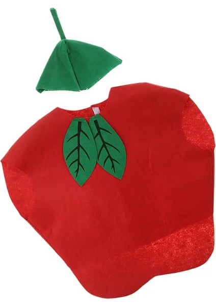 Çocuklar Havuç Kostüm Dokuma Olmayan Kumaş Sebze Kıyi Parti Süslü Elbise Çocuklar Meyve Cosplay Costumecolor: F (Yurt Dışından)