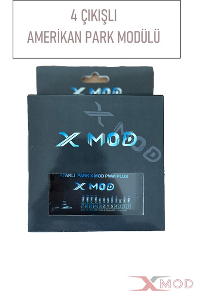 Amerikan Park Modülü Ayarlı 4 Çıkışlı Pwm Plus Yeni Ürün 2025