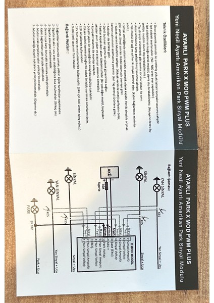 Amerikan Park Modülü Ayarlı 4 Çıkışlı Pwm Plus Yeni Ürün 2025 fırsatları