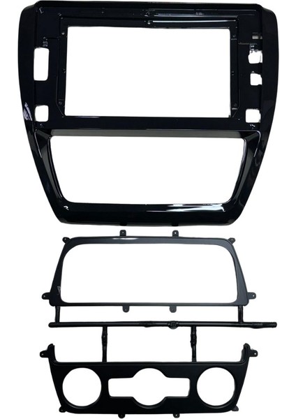 Oto Tablet Çerçeve Vw Jetta 2012+ 10,1" Pıano Black TAC-202 modelleri