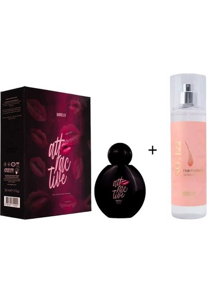 Attractive Kadın Parfüm + No: 122 Saç Parfüm Oriental - MNMS200ATTS