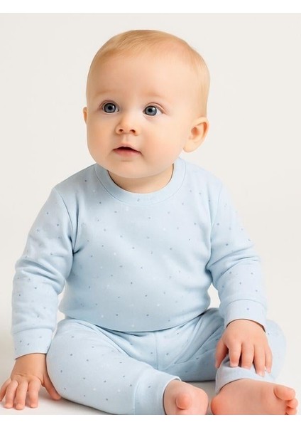 Çocuk Pamuklu Çiçek Desenli Pijama Takımı fiyatları