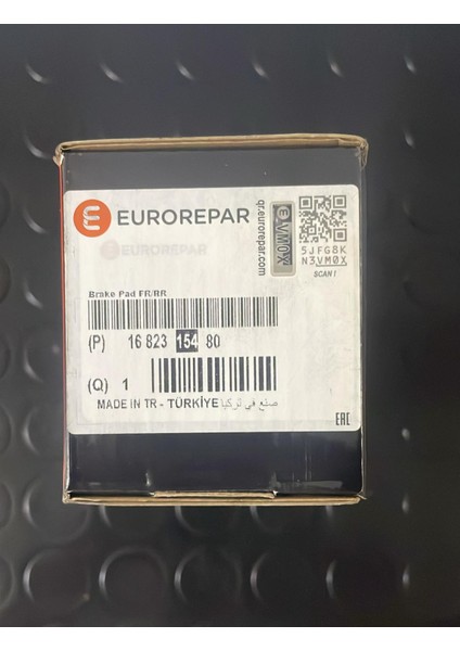 1682315480 Fren Balatası Ön Takım 207/301/307/C3/C4/DS3