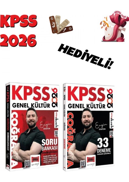 Yargı 2026 Kpss Coğrafya Soru Bankası + 33 Deneme 2 Li Set - Engi