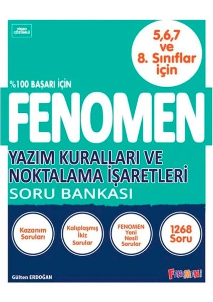 Yazım Kuralları ve Noktalama Işaretleri Soru Bankası (5-6-7-8. Sınıflar Için)