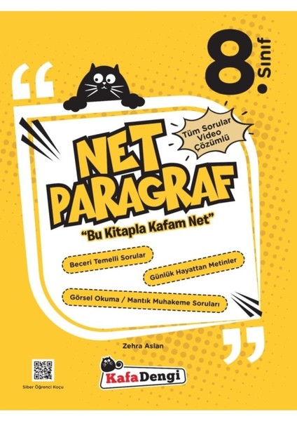 8. Sınıf Lgs Net Paragraf Soru Bankası / Kolektif / Kafa Dengi Yayınları / 9786052387856