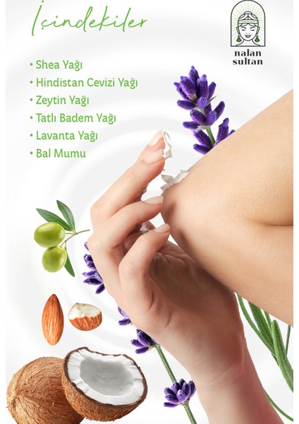 | Büyülü Shea Kremi, El Yüz Vücut Bakım Kremi, Original Shea Butter, Yüksek Onarıcı Krem (50 ml)