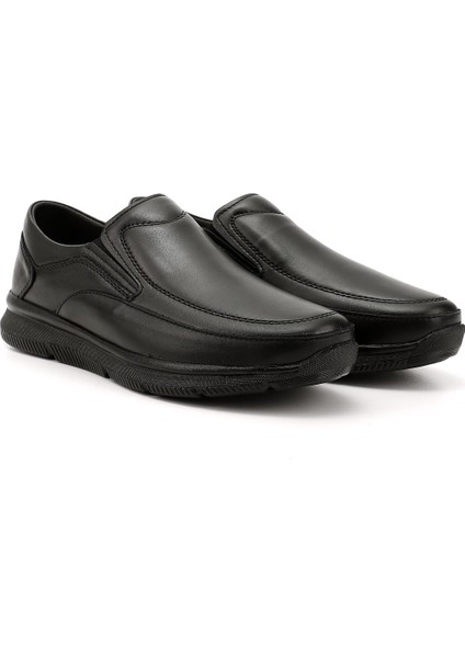 Erkek Siyah Hakiki Deri Comfort Ayakkabı fiyatları