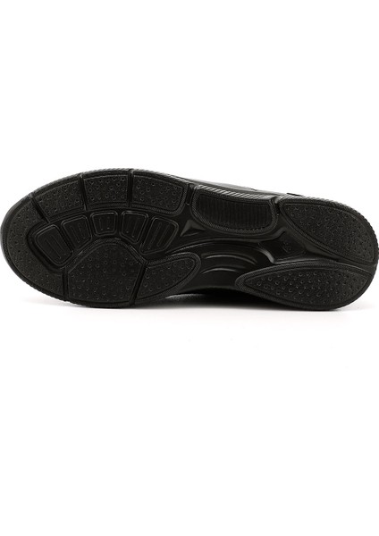 Erkek Siyah Hakiki Deri Comfort Ayakkabı fırsatları