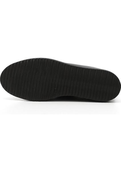 Kadın Lacivert Dolgu Taban Taş Detaylı Hakiki Deri Ayakkabı indirimleri