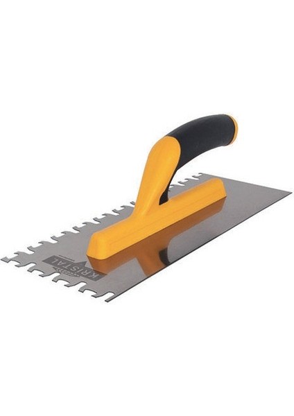 Seramik Malası Paslanmaz Plastik Sap Kaplan Diş 35CM 36748