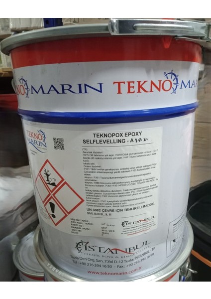 Selflevelling Zemin Epoksi 1036 Stone Gray 20KG.