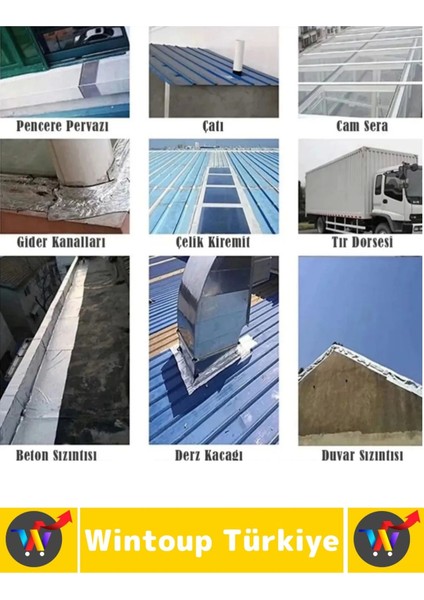 Uzun Ömürlü Su Nem Küfe Dayanıklı Çok Amaçlı Sarı Montaj Onarım Tamir Bantı 48 mm x 10 Metre fiyatları