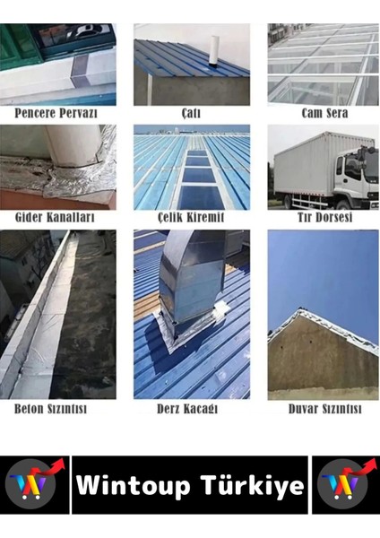 Uzun Ömürlü Su Nem Küfe Dayanıklı Çok Amaçlı Siyah Montaj Onarım Tamir Bantı 48 mm x 10 Metre 3 Adet fiyatları