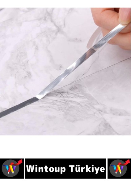 Uzun Ömürlü Kendinden Yapışkanlı Karo Zemin Fayans Derz 1 cm x 50 Metre Gri Şerit Bant indirimleri