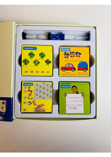 BrainBox Matematik Paketi 3-4 (Maths Pack Years 3 and 4) - İngilizce modelleri