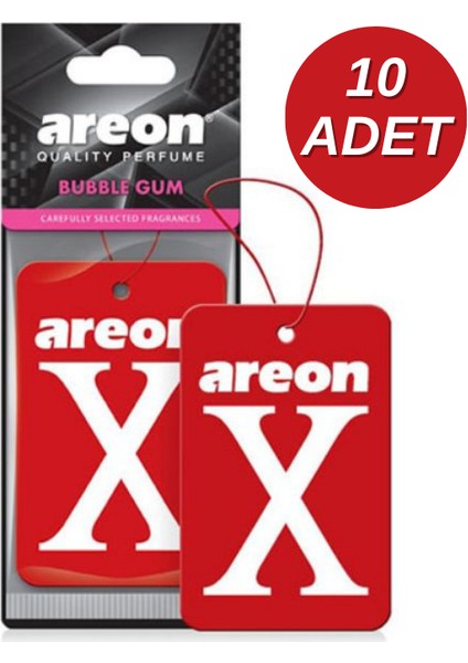 x Bubble Gum 10'lu Oto Araç Kokusu