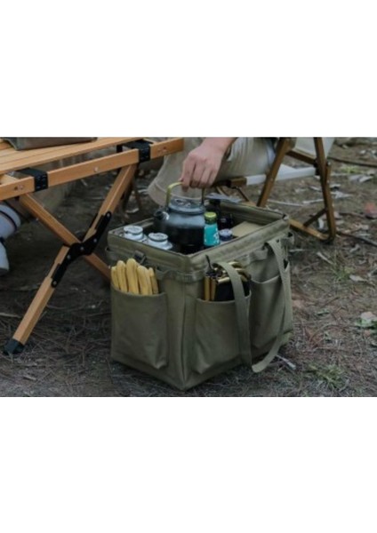 Gr2 25L Yeşil Kamp Malzeme Çantası