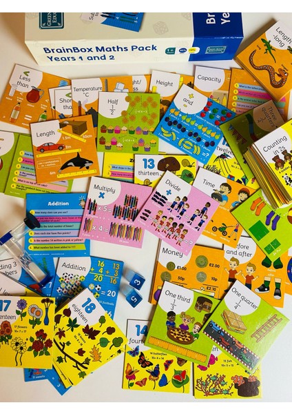 BrainBox Matematik Paketi 1-2 (Maths Pack Years 1 and 2) - İngilizce indirimleri