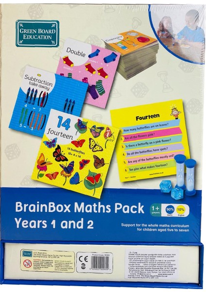 BrainBox Matematik Paketi 1-2 (Maths Pack Years 1 and 2) - İngilizce