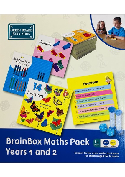 BrainBox Matematik Paketi 1-2 (Maths Pack Years 1 and 2) - İngilizce
