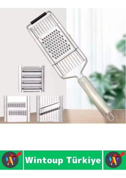 Ergonomik Kaymaz Meyve Sebze Jülyen Dilim Rendeleme Dilimleme Mutfak Değiştirilebilir 4lü El Rendesi modelleri