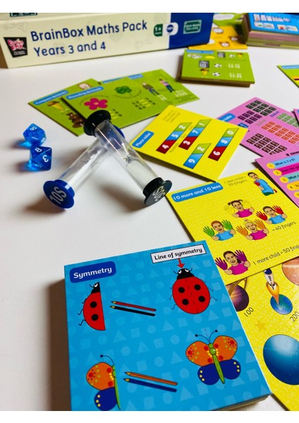 BrainBox Matematik Paketi 3-4 (Maths Pack Years 3 and 4) - İngilizce