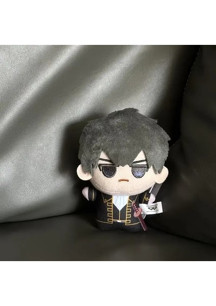 10CM Anime Gintama Gintoki Shinpachi Kawaii Q Versiyonu Peluş Bebek Anahtar Çantası Kolye Dekor Oyuncak Hediye Yüksekliği: 10CM/RENK: F (Yurt Dışından)