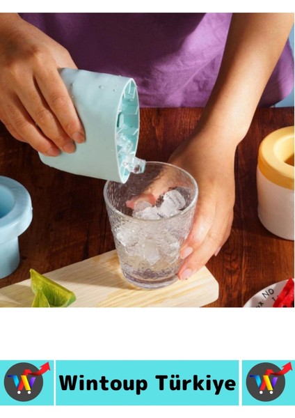 Bpa Free Hijyenik Içecek Kokteyl Yer Tasarruf Sağlayan Pratik Dayanıklı Esnek Silikon Küp Buz Kalıbı indirimleri