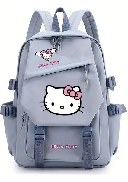 Sanrio Cinnamoroll Hello Kitty Karikatür Backpack Çocuklar Güzel Schoolbag Çocuk Hediye Öğrenci Çok Fonksiyonlu ve Şık Sırt Çantası Renk: 3 (Yurt Dışından)