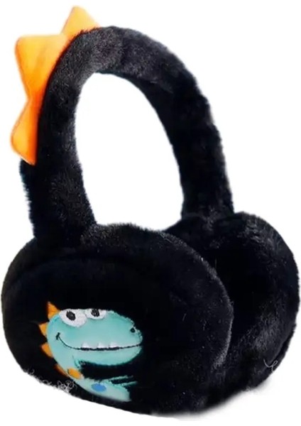 Elastik Kafa Bandı Kulak Muffs Peluş Rahat Kulak Isıtıcılar Ayarlanabilir Kulaklıkscolor: Siyah (Yurt Dışından)