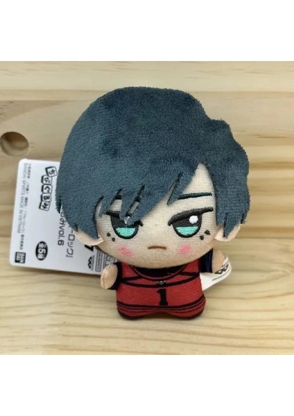 10CM Yeni Mavi Kilit Peluş Kolye Anahtarlığı Isagi Yoichi Nagi Seishiro Mikage Reo Rin Itoshi Itoshi Sae Eylem Bebek Oyuncak Çantası Hediye Kol: J (Yurt Dışından)