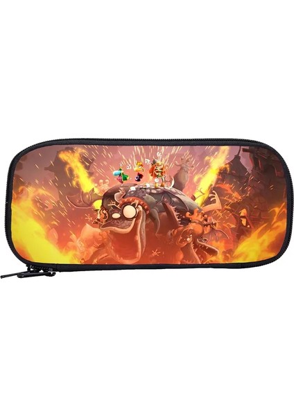 3pcs Set Rayman Legendss Okul Sırt Çantası Omuz Çantaları Kalem Kılıfı, Baskı Kitabı Çantaları 1-3 Öğrenciler Backpackscolor: Color1 (Yurt Dışından)