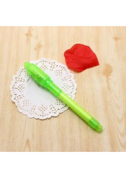 4pcs/lot Aydınlık Işık Kalemi Sihir Purple 2 Içinde 1 Uv Siyah Işık Kombo Çizim Görünmez Mürekkep Kalem Öğrenme Eğitim Oyuncakları Çocuk Kayıt Için: 4pcs (Yurt Dışından)