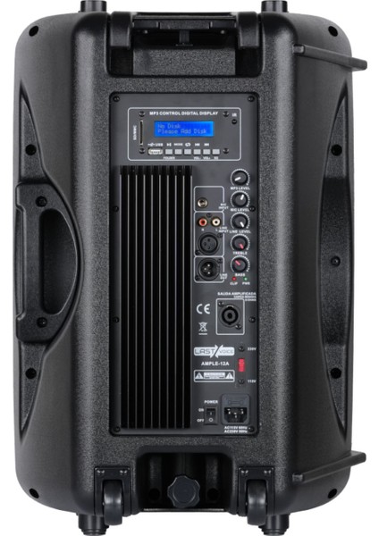 AMPLE-12A Aktif Kabin Hoparlör 12 Inç 800 Watt Bluetooth USB fiyatları