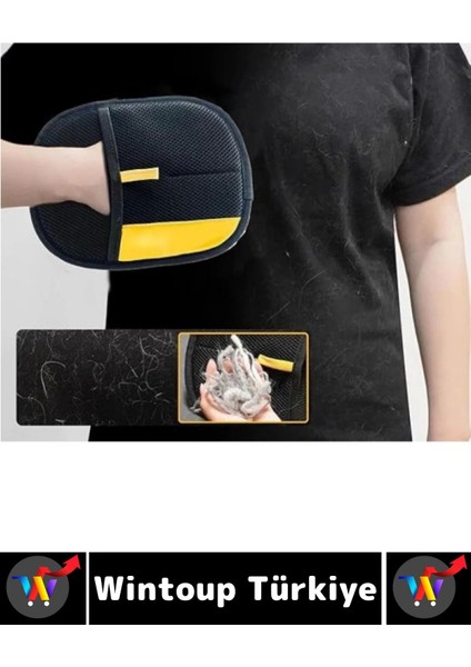 Yeni Nesil Ergonomik Çift Yönlü Mikrofiber Evcil Hayvan Kedi Köpek Tüy Toplama Eldiveni 25 x 18 cm modelleri