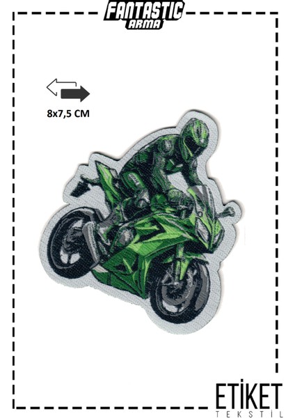 Ütü ile Yapışan Dokuma Arma Patch Yama, Motorsiklet Temalı – Kıyafet & Aksesuar Süsü (3’lü Set) fırsatları