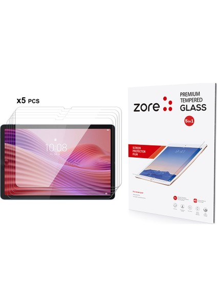 Lenovo Tab TB-311FU Zore 5in1 Tablet Temperli Cam Ekran Koruyucu