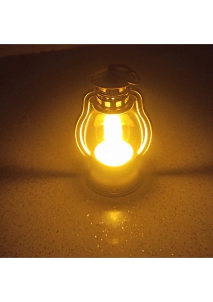 Altın Renk Asmalı Dekoratif Plastik LED Mini Fener 1 Adet fiyatları