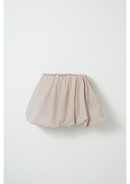 Bej Pamuk Mini Balon Etek fırsatları