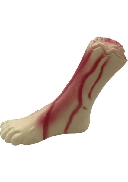 Halloween Sert Plastik Dekor Amaçlı Kanlı Kesik Ayak 1 Adet fiyatları