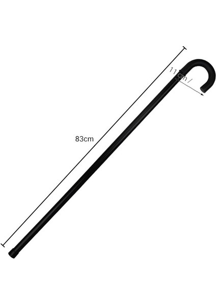 Plastik 3 Parça Charlie Cahapline Ihtiyar Bastonu 83 cm Halloween Gösteri fiyatları