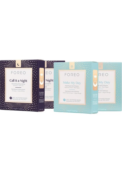 Ufo Daily Duo 1 Aylık Maske Seti (4 Adet 7'li Maske)