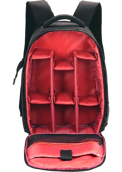 Suya Dayanıklı Dijital Kamera Ve Video Kamera İçin Sırt Çantası - Siyah (Yurt Dışından)