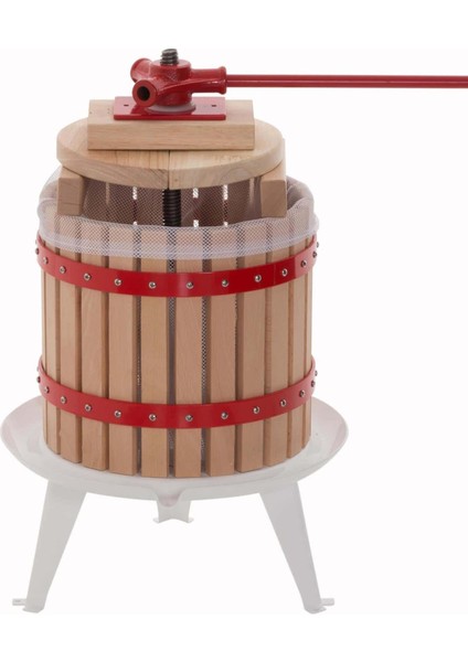 Kadmec SP18W Meşe Meyve Sebze Sıkma Presleme Makinesi 18 Litre