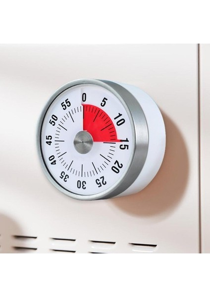 3 Inç Yuvarlak Mutfak Mekanik Zamanlayıcı Geri Sayım Sayımı Alarm Yemek Beyaz (Yurt Dışından) fırsatları